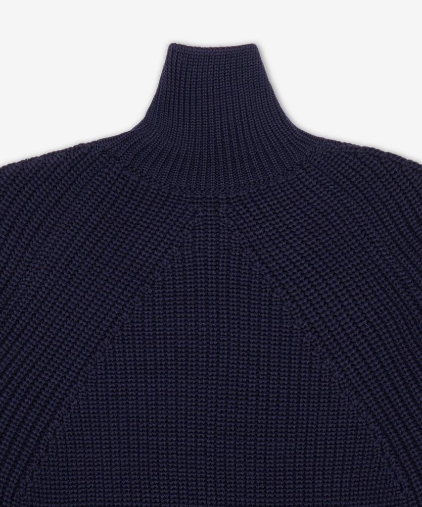 Batoneo Signature Turtleneck Knit - Navy / Bn-25Aw-11Navy