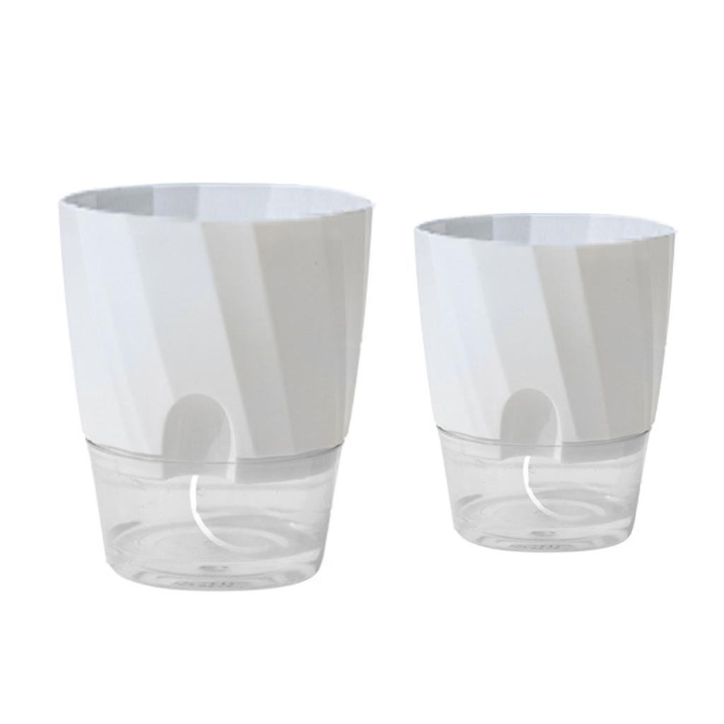 Ленивый цветочный горшок, автоматическое впитывание воды, контейнер для организации растений для внутреннего и наружного сада, двора, органайзера для растений