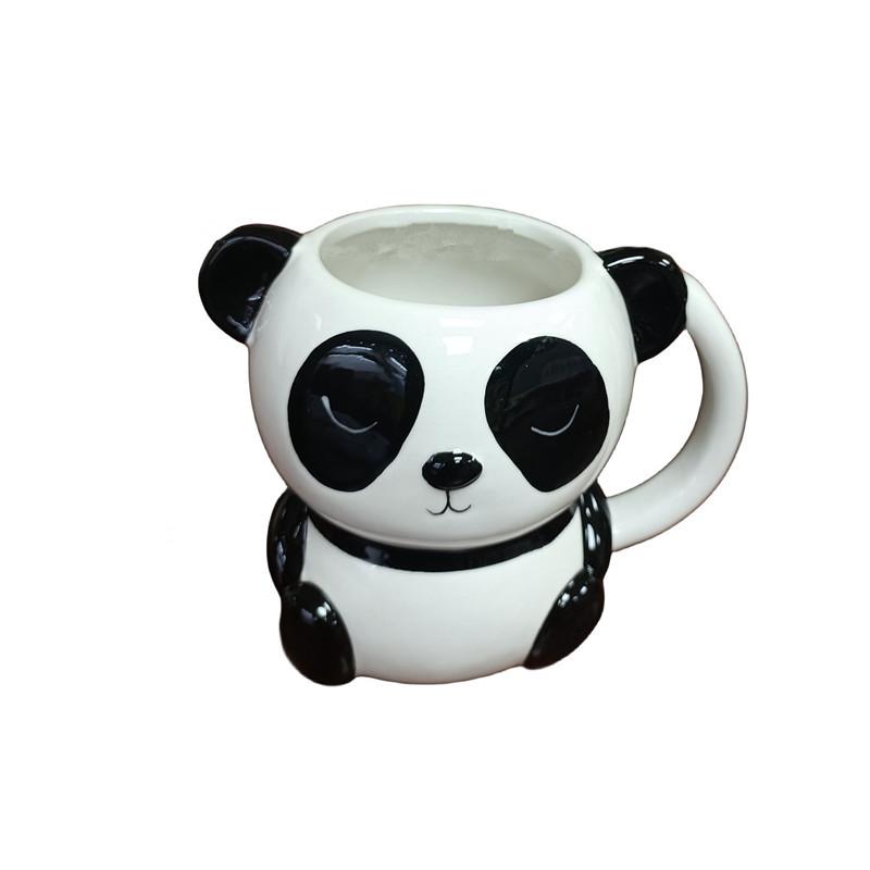 Керамическая кружка с енотом 3D - Милая кружка с выражением животного