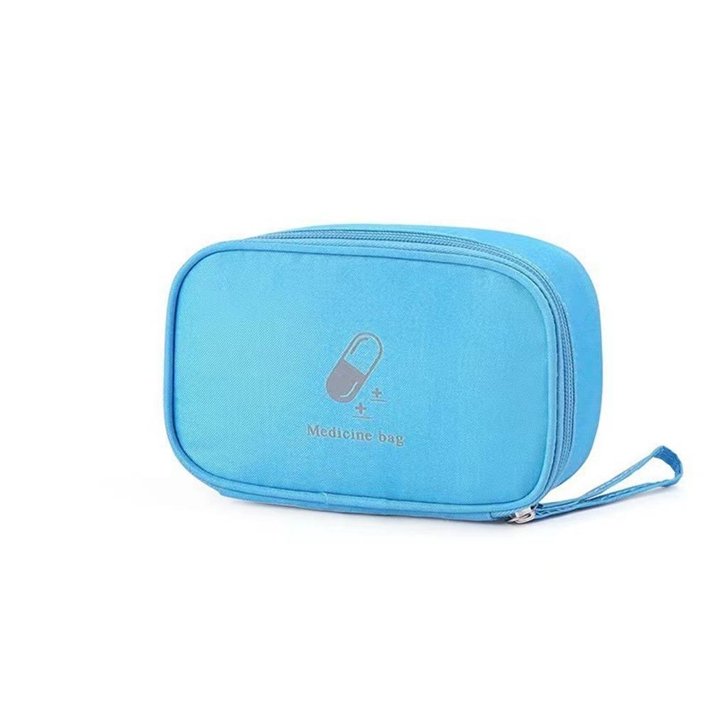 Large Capacity Medicine Bag Pink/Blue/Grey Storage Bag Multifunctional Emergency Kits  Outdoor