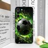 Креативный чехол для телефона с принтом «Молния Футбол» для OPPO Realme 14 Pro Plus 13 12 Lite 11 10 Pro+ X7 PRO Ultra, матовый мягкий чехол