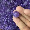 1pcs 2-2.5cm Natural Amethyst Quartz Stone Sphere Crystal Ball Fluorite D6W0