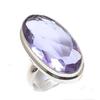 Natural Alexandrite Quartz 925 Sterling Silver Jewelry Ring Size 7.5 u8Q45