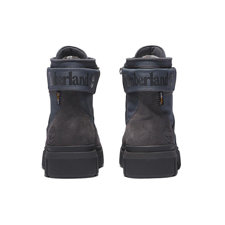 Timberland Другие прочные повседневные удобные короткие ботинки мужские уличные ботинки серо-синие A2KWWM