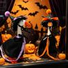 1 Set Cloak Design Mini Doll Dress-Up Witch Theme Cosplay Costume Outfit  Halloween Party Decor