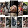 Monkey Memes Phone Case For Samsung Galaxy S26 S25 Edge S24 Ultra S23 S22 Plus S21 S20 FE Soft Fundas Shell Galaxy S25 S24 S23 S