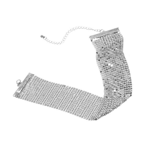 Женское колье, широкий хип-хоп, панк, крутые индивидуальные украшения, сверкающий воротник со стразами