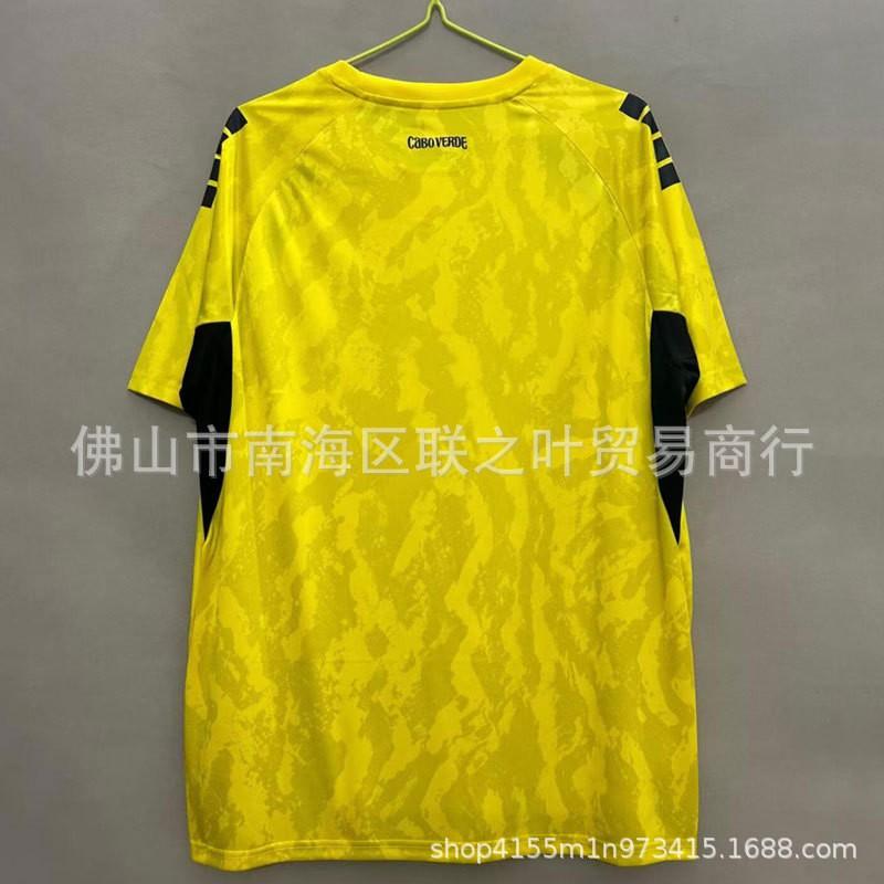 Cape Verde Goalkeeper Soccer Jersey 2026 Short Sleeve Match Uniform Men Adult Winter