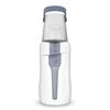 DAFI Water Purification Bottle SOLID Portable Bottle Type Water Purifier Water Bottle with 1 Cartridge Japanese Dark [Genuine Product] (500ml, Gray)