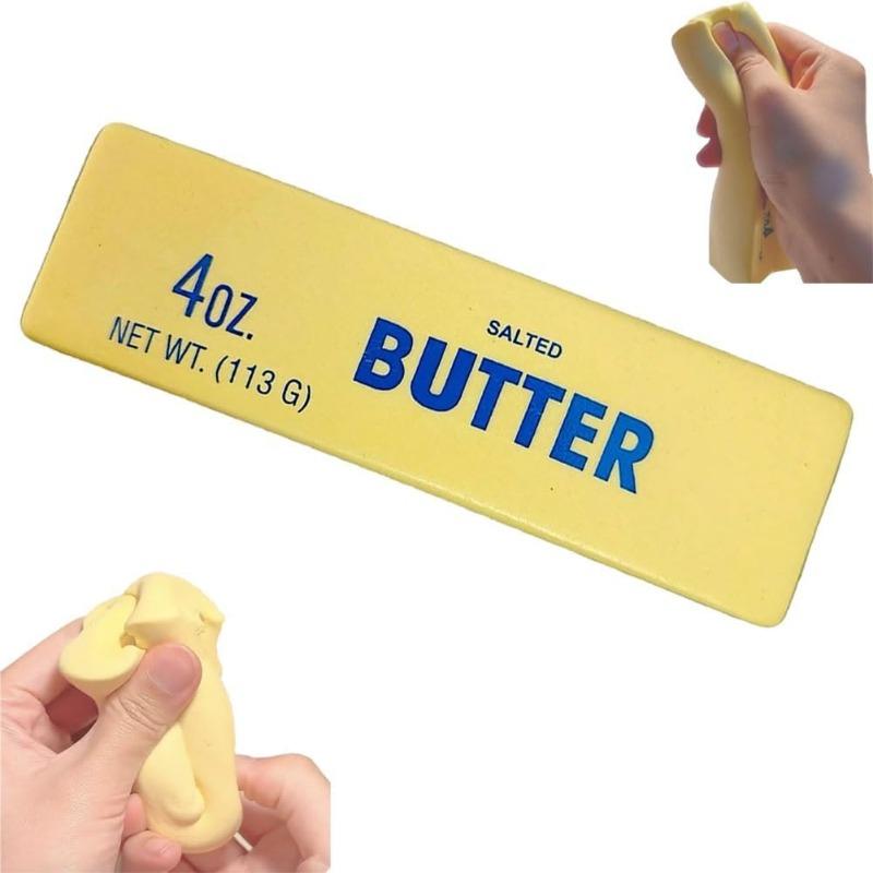 Мягкая игрушка Butter Stick, мягкая игрушка Butter Stick для снятия стресса, мягкая игрушка Butter Stick, ароматизированная сенсорная игрушка с медленным ростом