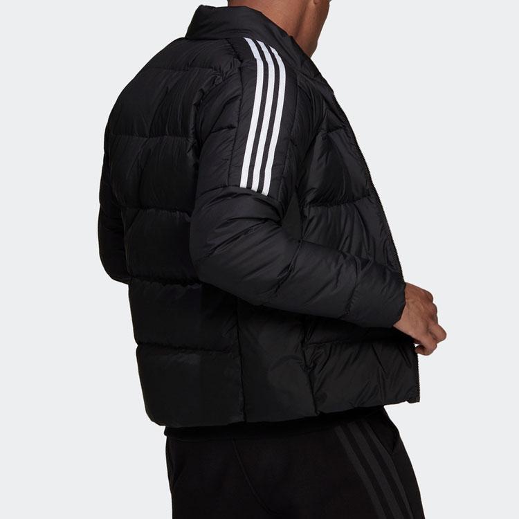 adidas Спорт на открытом воздухе с воротником-стойкой, пуховик, мужские куртки, черный GT9145