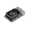 Официальный радиатор Raspberry Pi 5 с PWM-вентилятором и алюминиевым корпусом