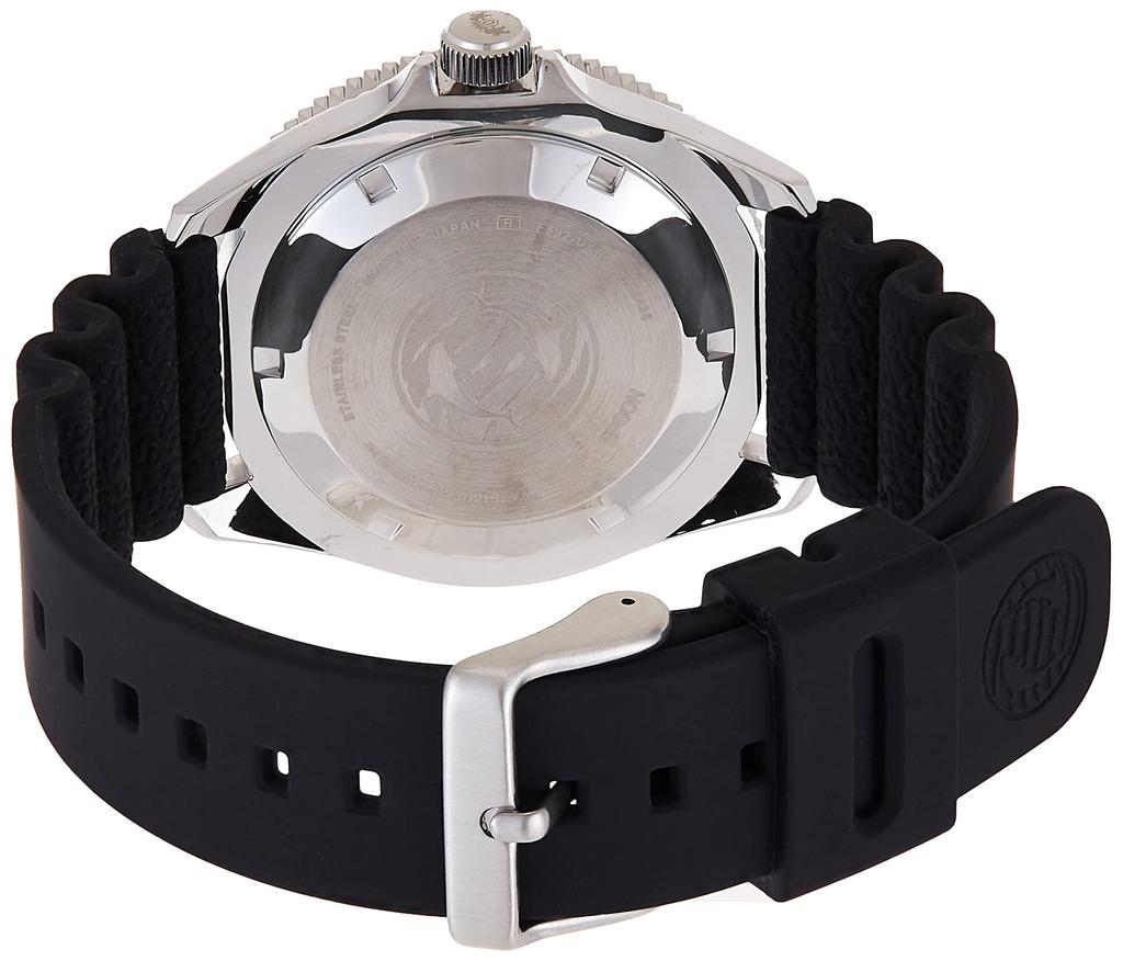 Orient Японские резиновые часы Kanno с автоматическим/ручным заводом, черный/красный ремешок.