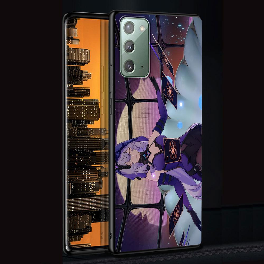 Черный лебедь Honkai Star Rail Dan Heng чехол для Samsung Galaxy Note 20 Ultra 8 10 Lite 9 TPU чехол для телефона Note 10 Plus черный корпус