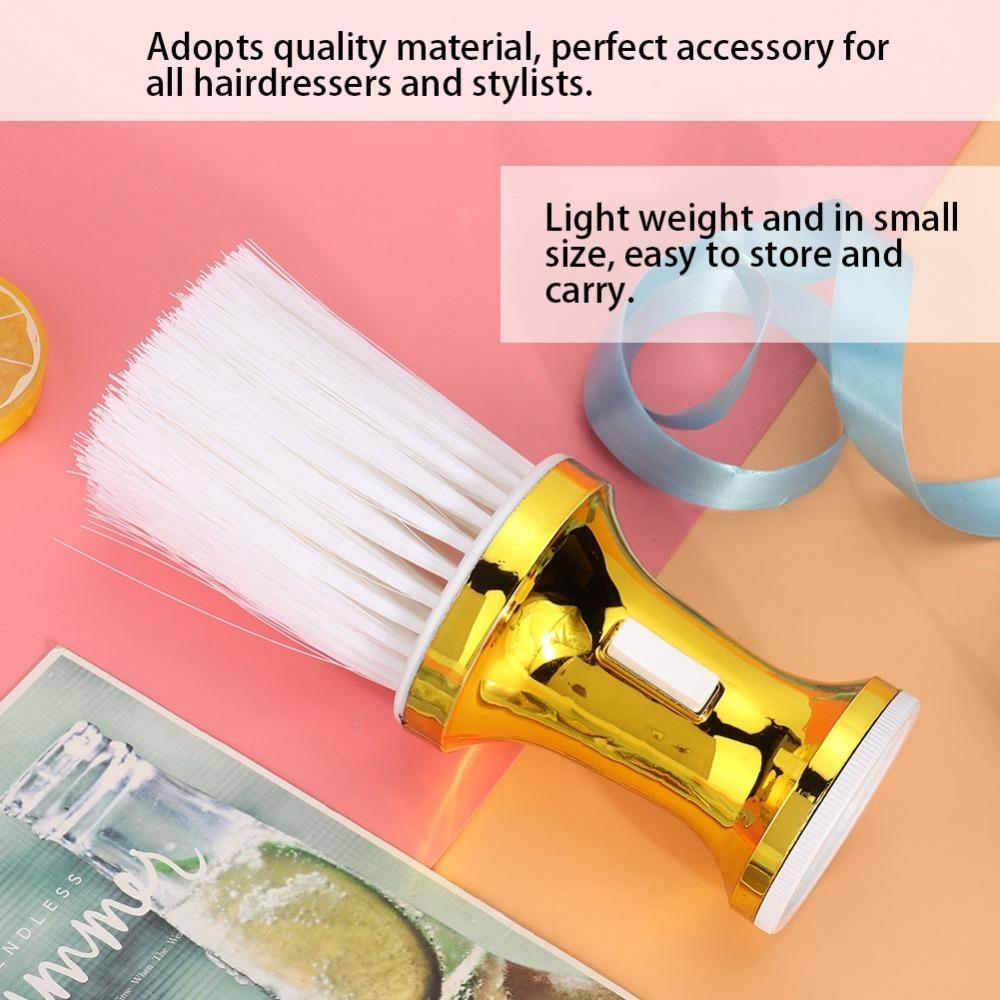 Ergonomic Handle Hair Sweeping Brush Soft Barber Brush Styling Tool Hairdressing Brush Hair Care