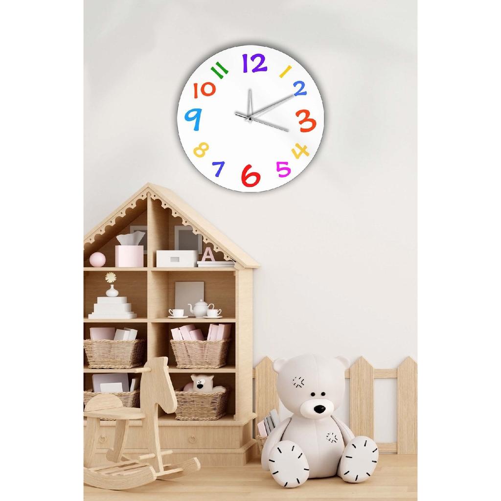 Decorative Children's Room Wall Clock 30x30cm