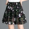 Women's Summer New Large Chiffon Loose Thin Anti Light Skirt