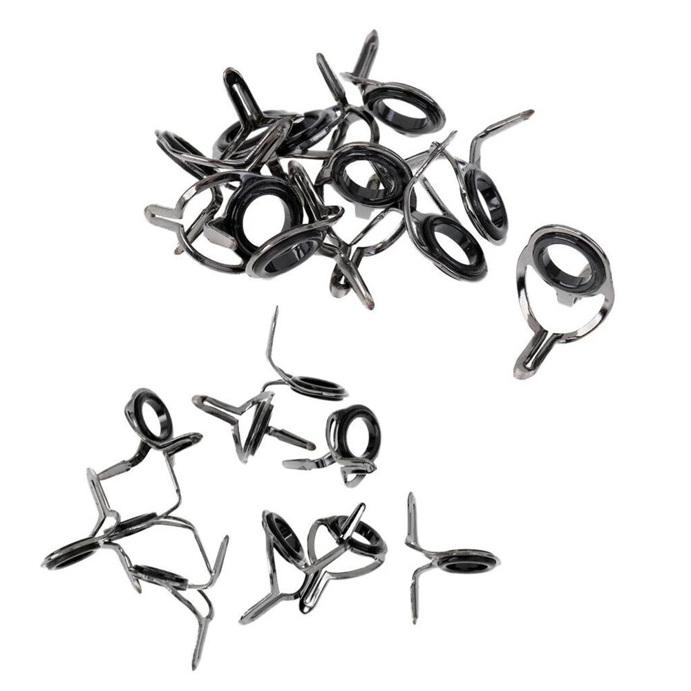 Eye Guides Line Repair Kit Eye Rings Circle Ring Stainless Steel Fishing Rod Guides Tips
