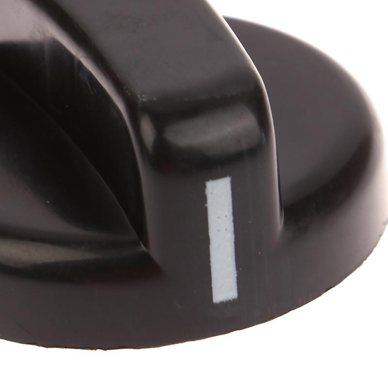 2Pcs 8Mm General Plastic Handle Gas Stove Replacement Control Switch Knob Range Oven Knob For Benchtop Burner