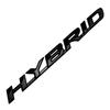 AHN4  3D Metal HYBRID Logo Rear Trunk Fender Door Emblem Badge Car Sticker Decals for Lexus RX350 NX200 ES300 IS300 LX470 LX570