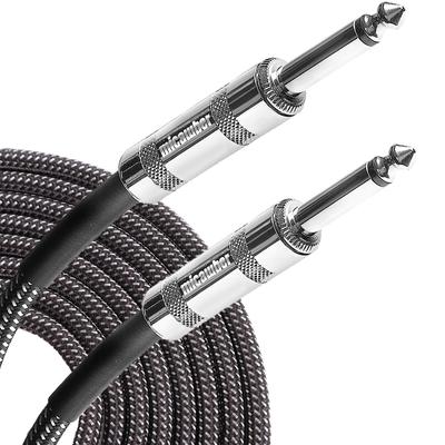 Micawber Guitar Bass Shield Cable от Top Domestic Устойчив к легкой твидовой ткани SS [Рекомендуется для игроков] отключение, (3m)