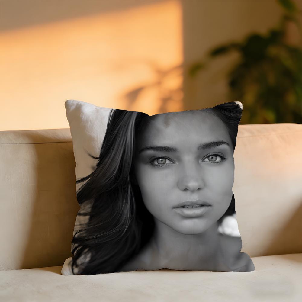 Miranda Kerr Cushion Cover Cozy Velvet Throw PillowSoft Warm Cushion For Sofa Bed