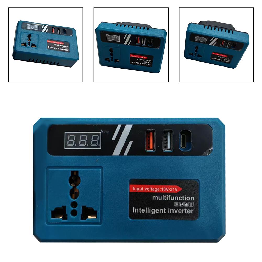 Perfect Companion Portable 120W Inverter DC18V21V To Household Devices