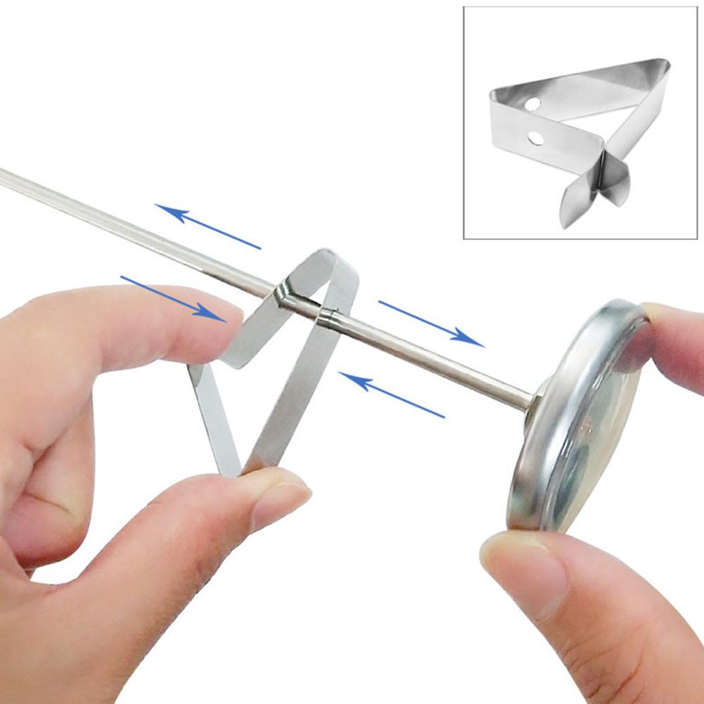 Зажим для термометра Зажим для кофейной чашки для барбекю Безвредный