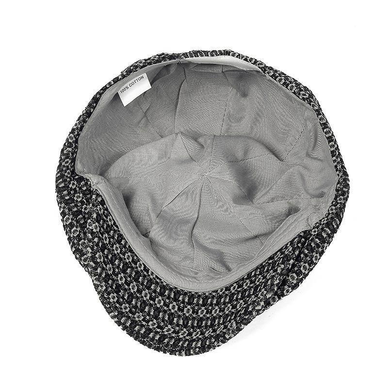 Ковбойская кепка восьмиугольная мужская и женская берет искусство и культура молодежная кепка с утиным язычком мужская ретро-кепка шляпа шляпа