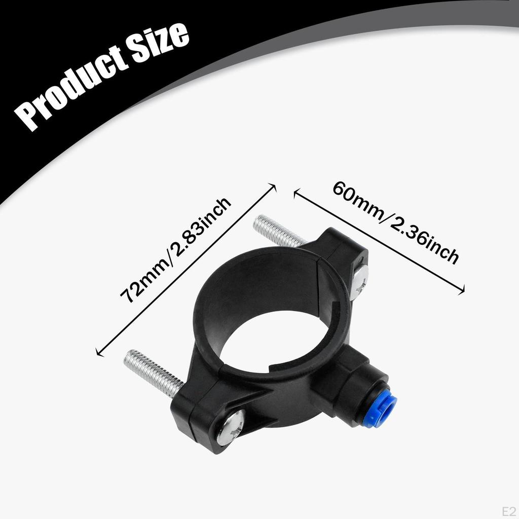 Сливной зажим под раковиной Быстроразъемное соединение Практичный хомут-седло Клипса Питьевая вода Отходы