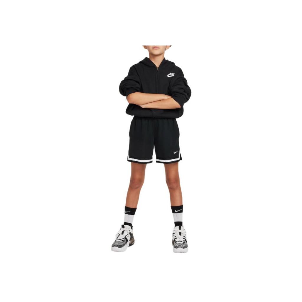 Nike Dna Dri-Fit Свободные Влагоотводящие Удобные Баскетбольные Шорты Детские шорты Черный FZ5240-010