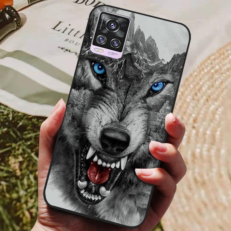 Для чехла Coque Vivo V20 Pro 2018 Силиконовая задняя крышка Чехол для телефона Для Vivo V20 V2025 V2024 Чехлы V20Pro V 20 Pro Мягкий бампер Fundas