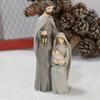 1PC Tall Resin Craft Christmas Nativity Scene Religious Thanksgiving Christmas Decoration