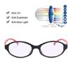 Anti-blue Rays Ellipse Kids Glasses Computer Goggles Children Eyeglasses Anti Blue Light Glasses