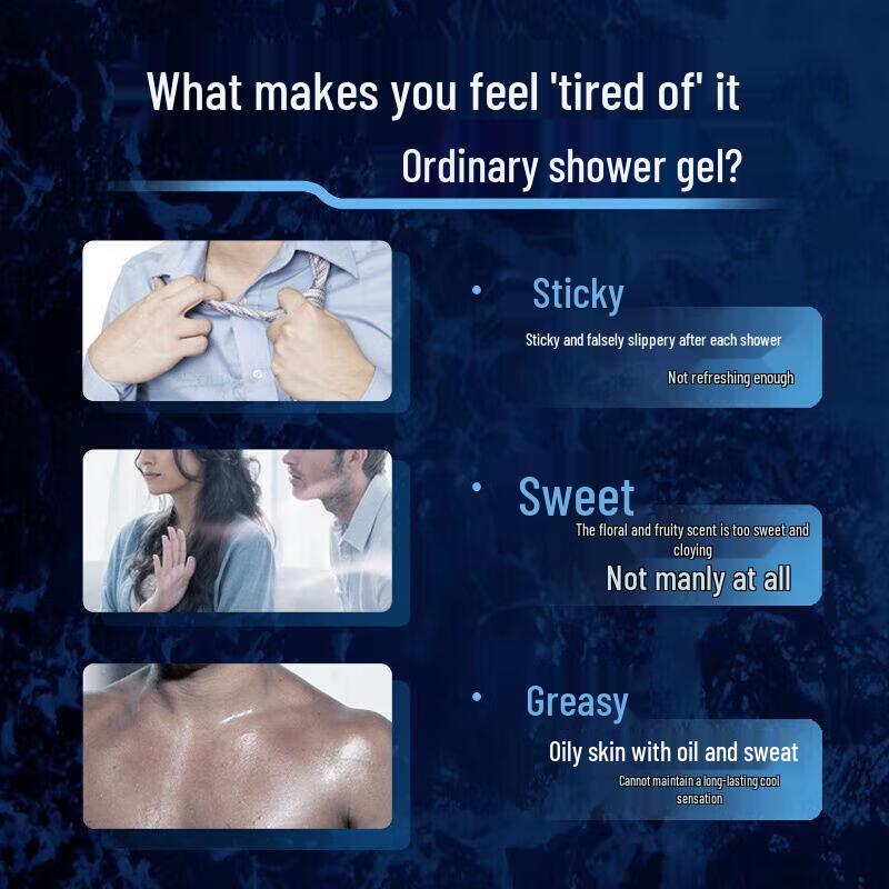 CLEAR Men's Hydrating Balance Oil Control Shower Gel