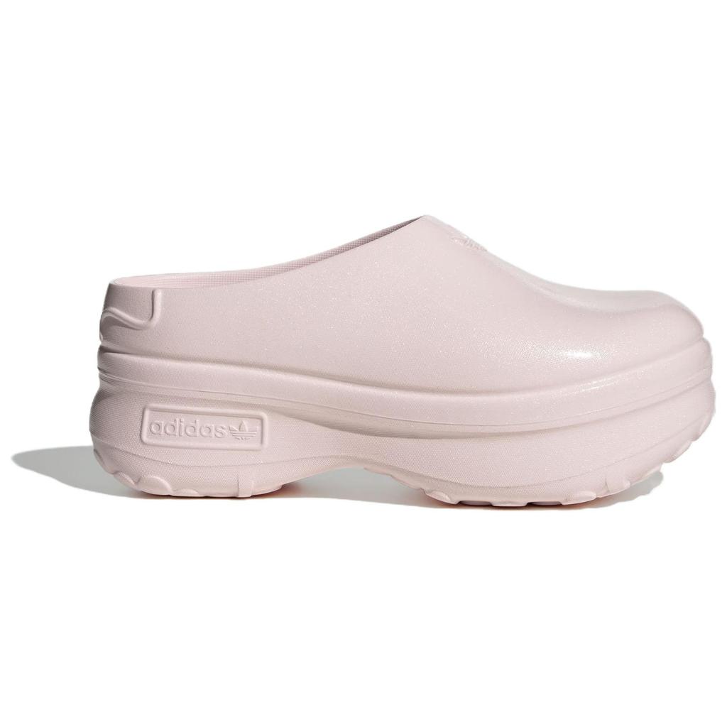 adidas Оригинальные ADIFOM STAN MULE Износостойкие Нескользящие Закрытый Носок Тапочки Женские Розовые KJ0980