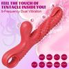 Octopus Tentacle Double Vibration Wand - Female Personal Massager