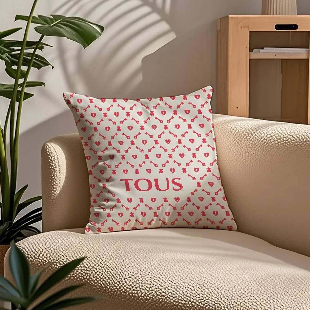 CRAFTED WITLOVE Наволочка T-touS-s Уют Диван-кровать Шелковистая элегантная Скрытая молния Индивидуальная Декоративная наволочка
