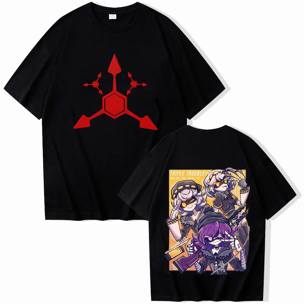 2027 Cool Murder Drones CYN Fashion Unisex T-shirt Summer Short Sleeve Tshirt WoUnisex Casual Black Clothes Trendy Graphic T Shirts An