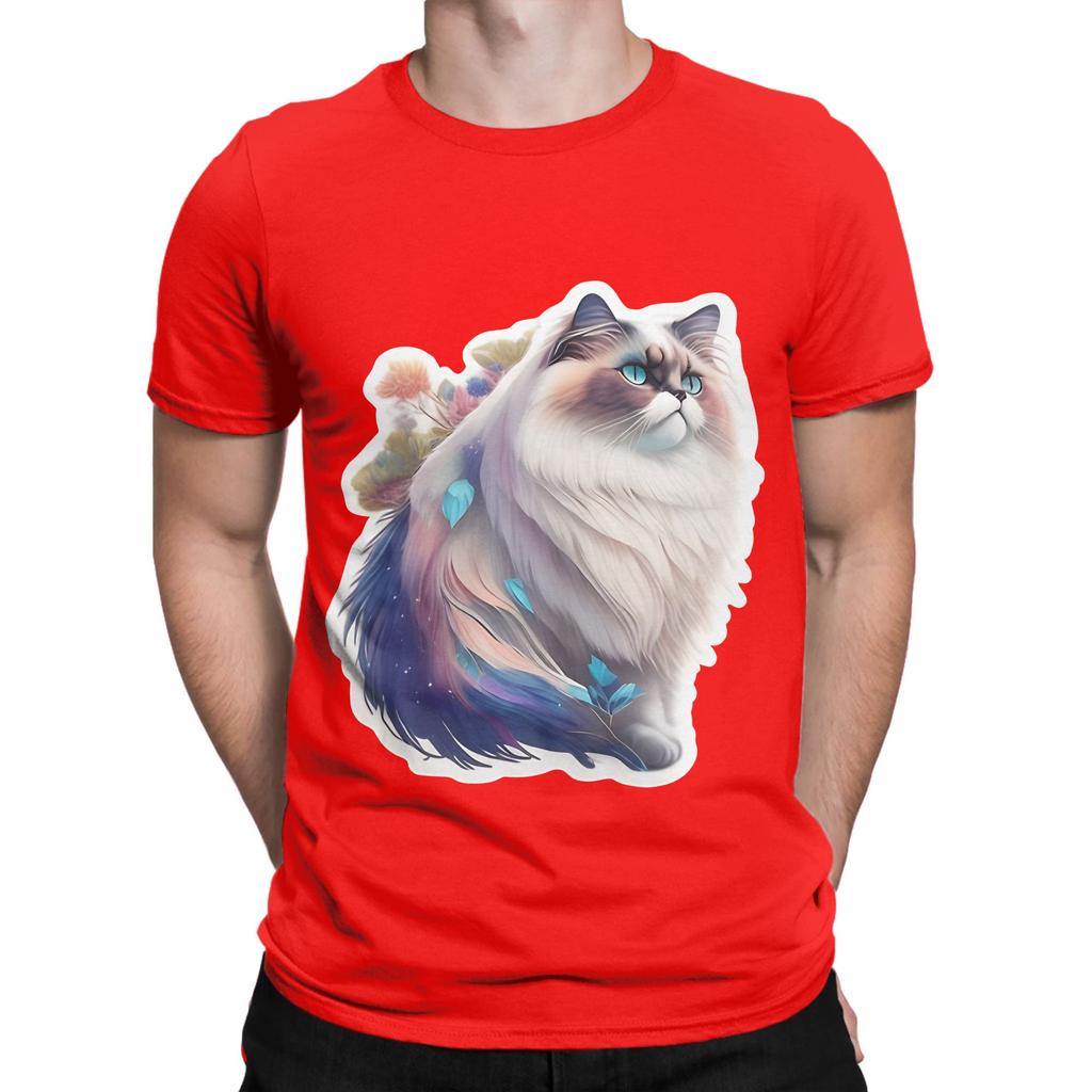 Ragdoll Sticker and Print Out poster Graphic 100 Cotton TShirt Ragdoll Tops Tees For Unisex