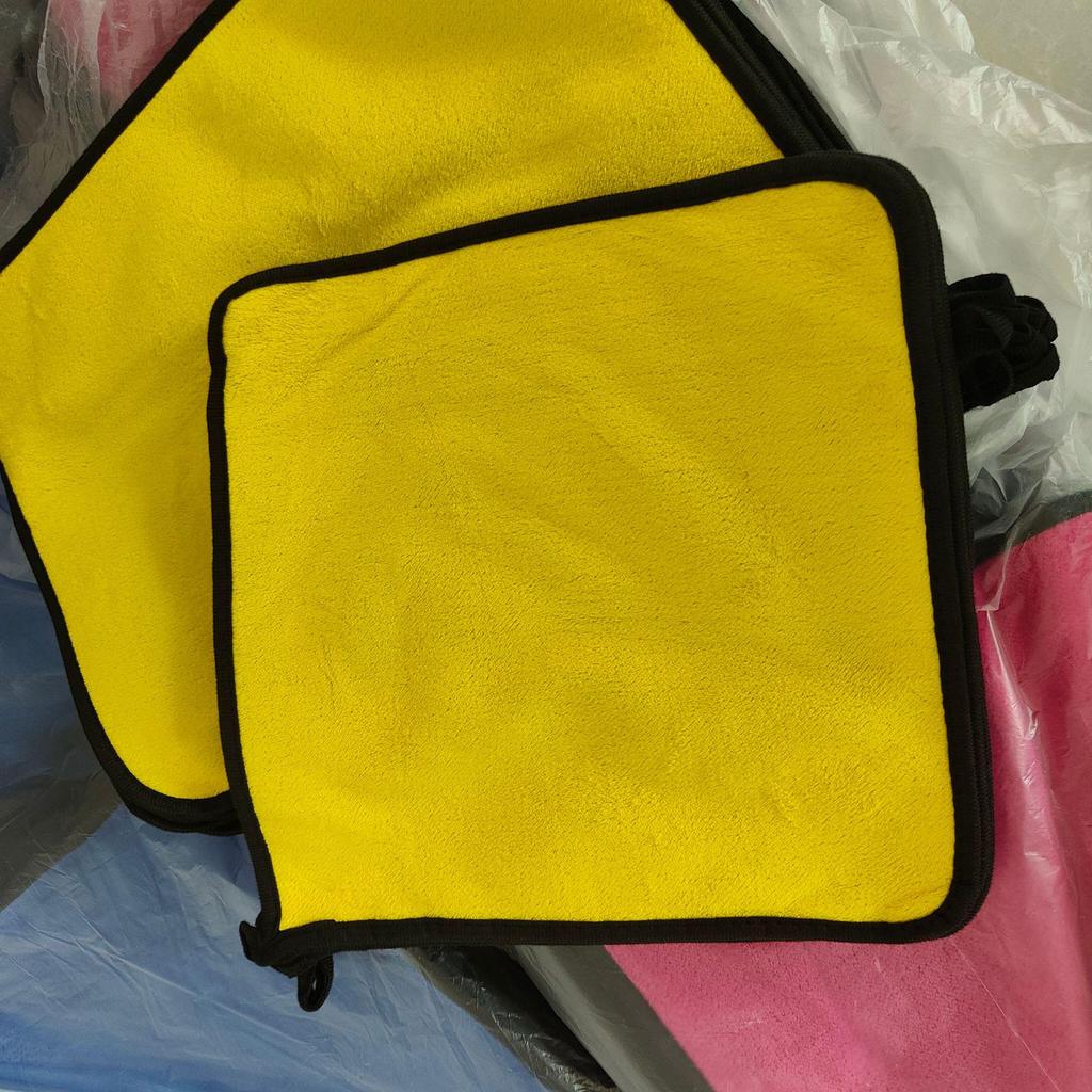 Двустороннее полотенце для чистки автомобиля - Впитывающий коралловый флис, Утолщенное для сушки