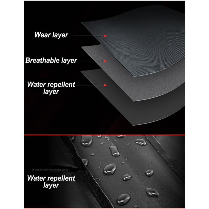 Портативная сумка для рыбалки со стальной проволокой, многоцелевая утолщенная водонепроницаемая прочная сумка для удочки, сумка для рыболовных снастей X277G