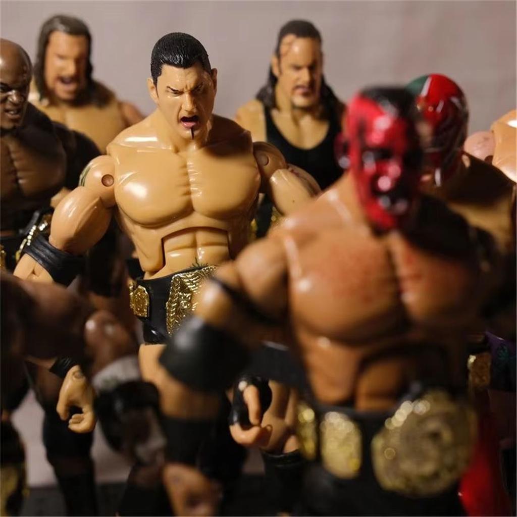 Фигурки рестлеров Wrestlemania Cena The Undertaker Игрушка Rey Mysterio Фигурки действия ПВХ Статуя Модель Подарки для мальчиков
