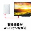 Buffalo WiFi Wireless LAN Relay Wi-Fi4 11n/g/b 300Mbps Direct Plug-in Model Simple Package Japanese Manufacturer [iPhone 15 / 14 / 13 / iPhone SE (3rd