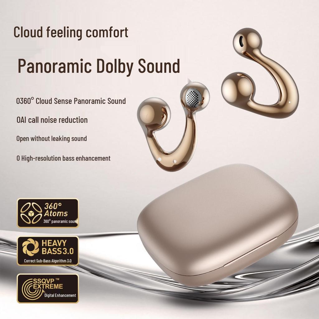 Sony Bluetooth Bone Conduction Ear Clip Wireless Running Headphones