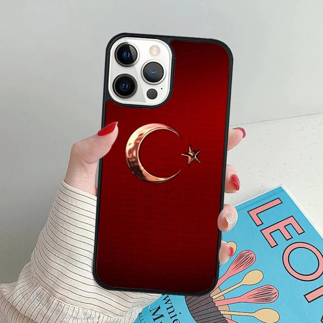 Чехол для телефона Турция Турция Ататюрк Флаг для apple 16 Plus iPhone 17 Air 16 15 14 11 12 13 Pro Max coque