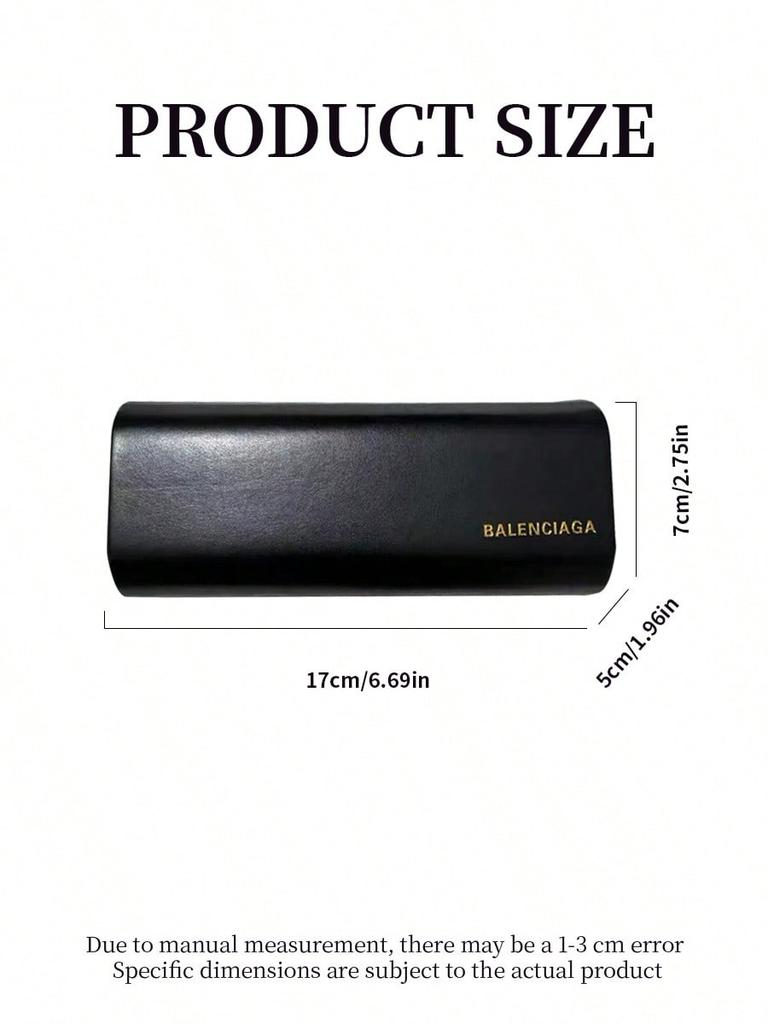 Balenciaga Черный футляр для солнцезащитных очков из ПУ-кожи