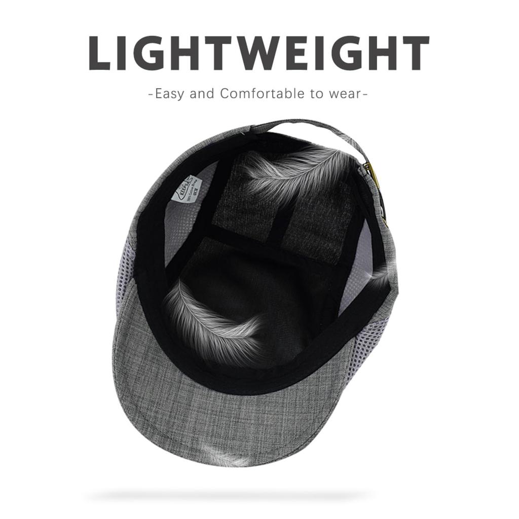 Охотничья шляпа Casquette Cap английский стиль льняная дышащая всесезонная [KeepSa] мужская