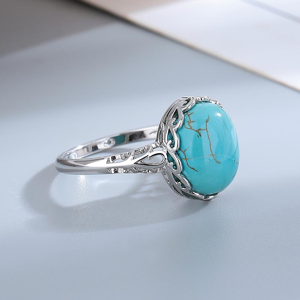 Серебряное Кольцо 10*12 мм Круглое Натуральный Лунный Камень Аметист Агат Камень Винтажное Кольцо Для Женщин Вечеринки Подарки