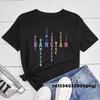 Women Fashion Kpop Print T Shirt Summer O Neck Funny Clothes Girl Casual Streewear Unisex